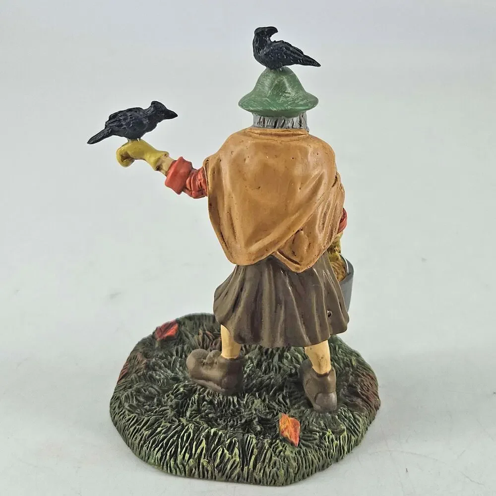 Department 56 Halloween Village Accessories Crow hag decor New in the box